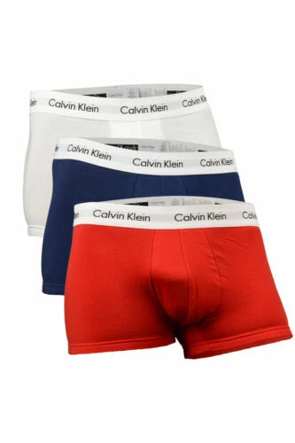Sous-vêtements rouges coton pour homme