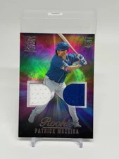 2022 Panini Capstone #RDM-PM Patrick Mazeika Relic