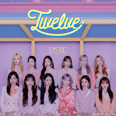 New IZ ONE Twelve First Limited Edition Type B CD DVD UPCH