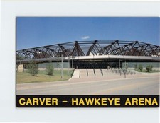 Postcard Carver-Hawkeye Arena The University of Iowa Iowa City