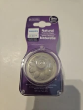 Philips Avent 2pk Natural Response Baby Bottle Nipple - 3M+. Factory Sealed New 