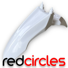 WHITE CRF110 PIT BIKE PLASTIC FRONT FENDER MUDGUARD Fits CRF 110 CW, WPB, BUCCI