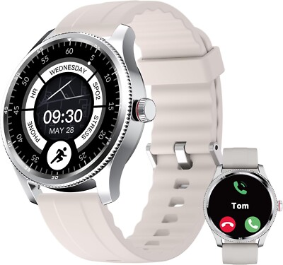 Smartwatch Herren Damen mit Telefonfunktion Armbanduhr Sportuhr für Android IOS