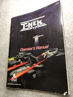 ****** T-mek Arcade Game Kit Set-up Manual Service Guide Coin-op *****