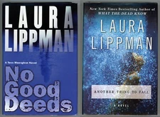 Tess Monaghan Crime Thriller Lot of 2 Hardcover by Laura Lippman