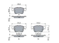 Original Bosch Bremsbelagsatz Scheibenbremse 0 986 424 885 FüR Ford