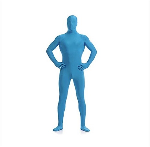 Adult Kids Tight Full Body Spandex Skin Unisex Catsuit Zentai Costumes - Picture 2 of 24