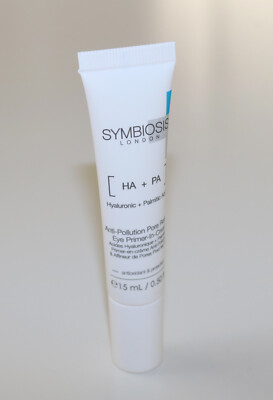 Symbiosis Anti-Pollution Pore Refiner, Eye Primer-in-Cream, Ha + PA 15 ml