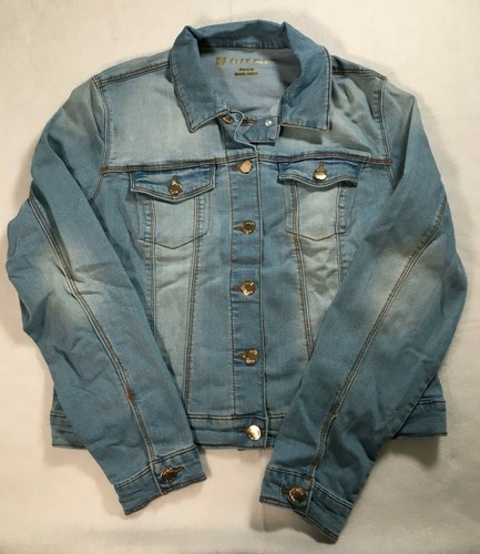 Anne Klein Denim Jacket Light Blue 
