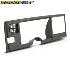 Fit For 1988-1994 Chevrolet GMC C/K Truck Gauge Cluster Dash Bezel Trim Gray 