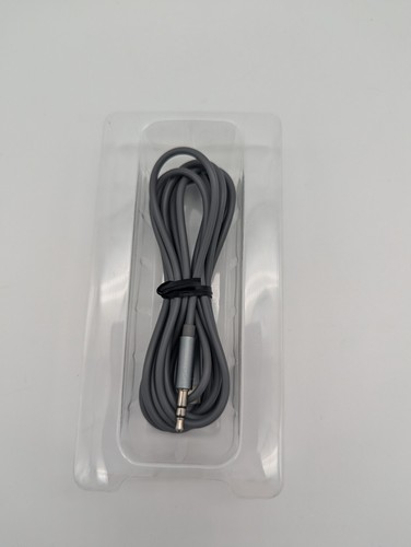 Just Wireless 6ft USB-C to 3.5mm to Audio Cable, Apple & Android Gray - Open Box - Photo 3 sur 3