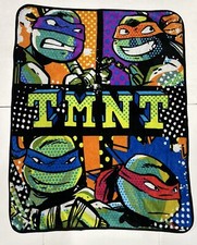 Teenage Mutant Ninja Turtles TMNT 36" x 47" Fleece Throw Blanket