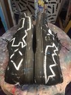 Absodeitly Custom US 9M Streetcars Mens Shoes Black — photo 4