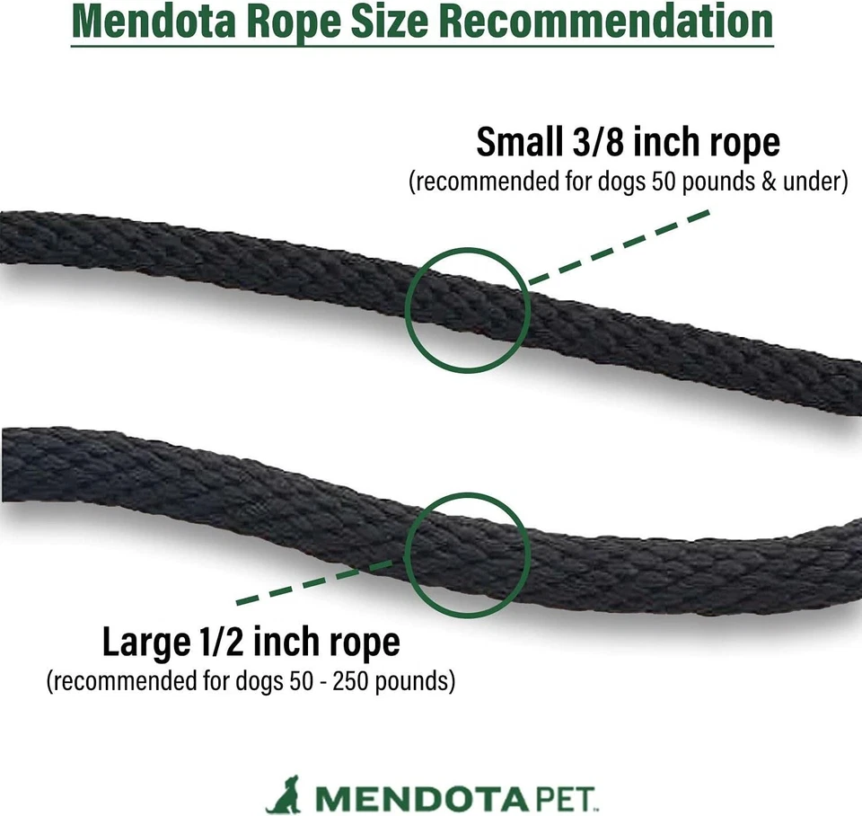 Mendota Dog Puppy Leash British Style Slip Lead Blue 4, 6 Foot - Image 3 of 4