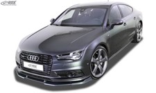RDX Spoilerlippe für Audi A7 S-Line S7 Bj. 14-18 Schwert Front Lippe Ansatz 