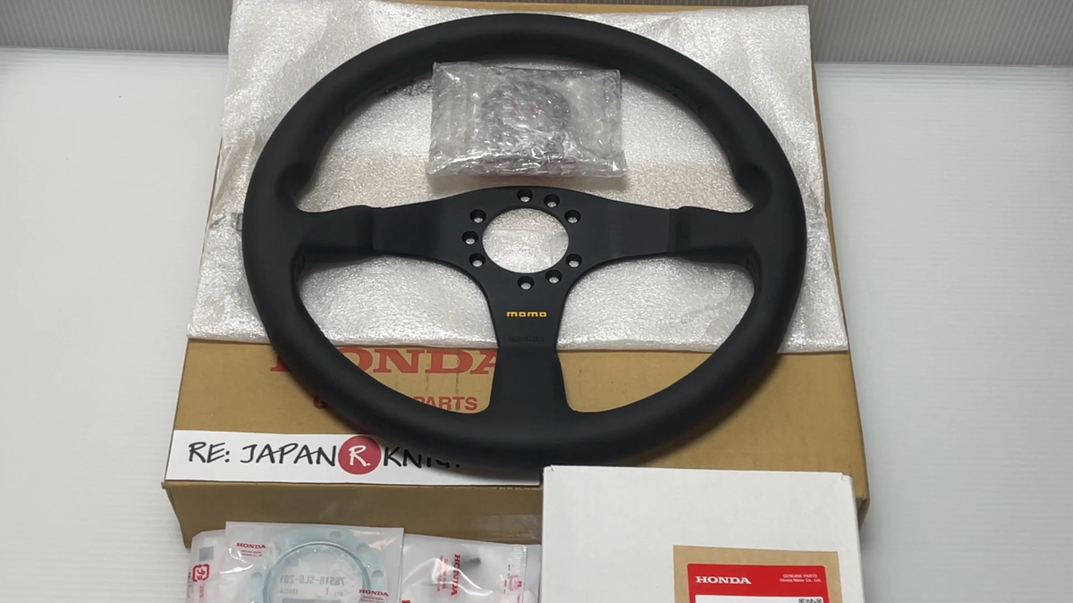 Honda GENUINE Acura NSX R NA1 2 Steering Wheel & Horn Button & Hub