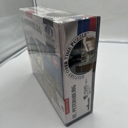 NEW Saint Petersburg Russia 4D Cityscape Puzzle 1245 Pieces, "History Over Time" - Picture 2 of 5