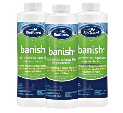 BioGuard Banish Algicide - 1 qt (3 Pack)