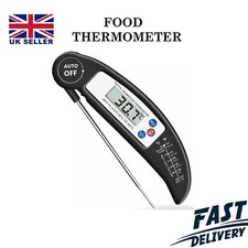 Digital Food Thermometer Meat Probe Cooking Kitchen Temperature Milk Turkey BBQ