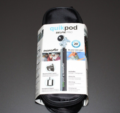 Quick Pod Digipower TP-QPPRO QUICKPOD Selfie PRO Stick Monopod For Video Shoots ...