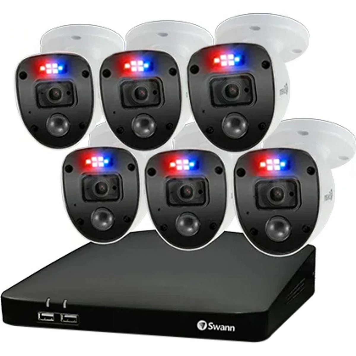 Swann SWDVK 846806SL EU Enforcer 6 Camera 8 Channel DVR Security