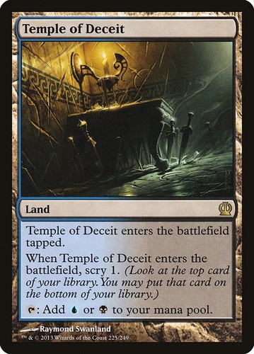 MTG Temple of Deceit 697 Foundations R Normal NM | eBay