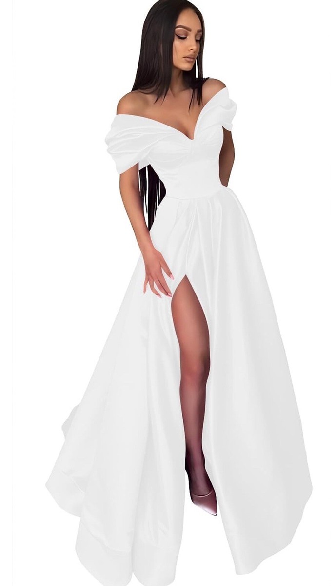 miao dúo Dress Formal White Elegant Size 16 Maxi For Women Beautiful Fashion