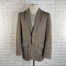 Vintage C.S. Co by County Seat Tweed Wool Blazer Size Medium Large