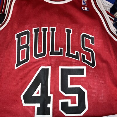 Vintage NBA Champion Michael Jordan #45 Jersey Chicago Bulls