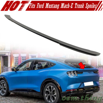 US Painted #GP Fits Ford Mustang Mach-E 5D SUV Rear Middle Trunk Spoiler 21-26