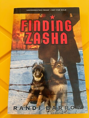 Finding Zasha by Barrow, Randi Barrow- UNCORRECTED PROOF
