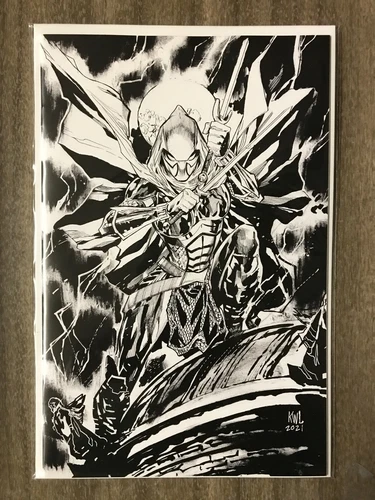 Quintara Stone #1 Lashley Virgin 1:8 B&W Sketch Variant NM