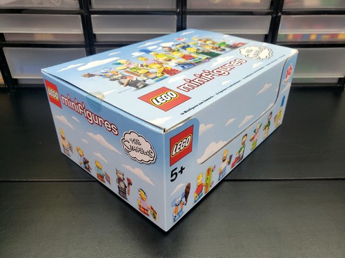 LEGO GENUINE Collectable Minifigures 71005 The Simpsons Series 1 BOX of 60 NEW - Picture 2 of 6