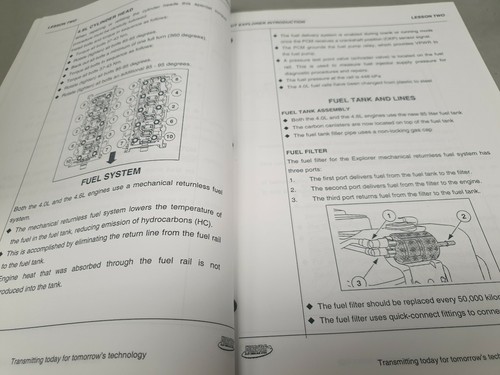 2001 FORD UT EXPLORER Dealer Only Training Manual RARE - Picture 5 of 5