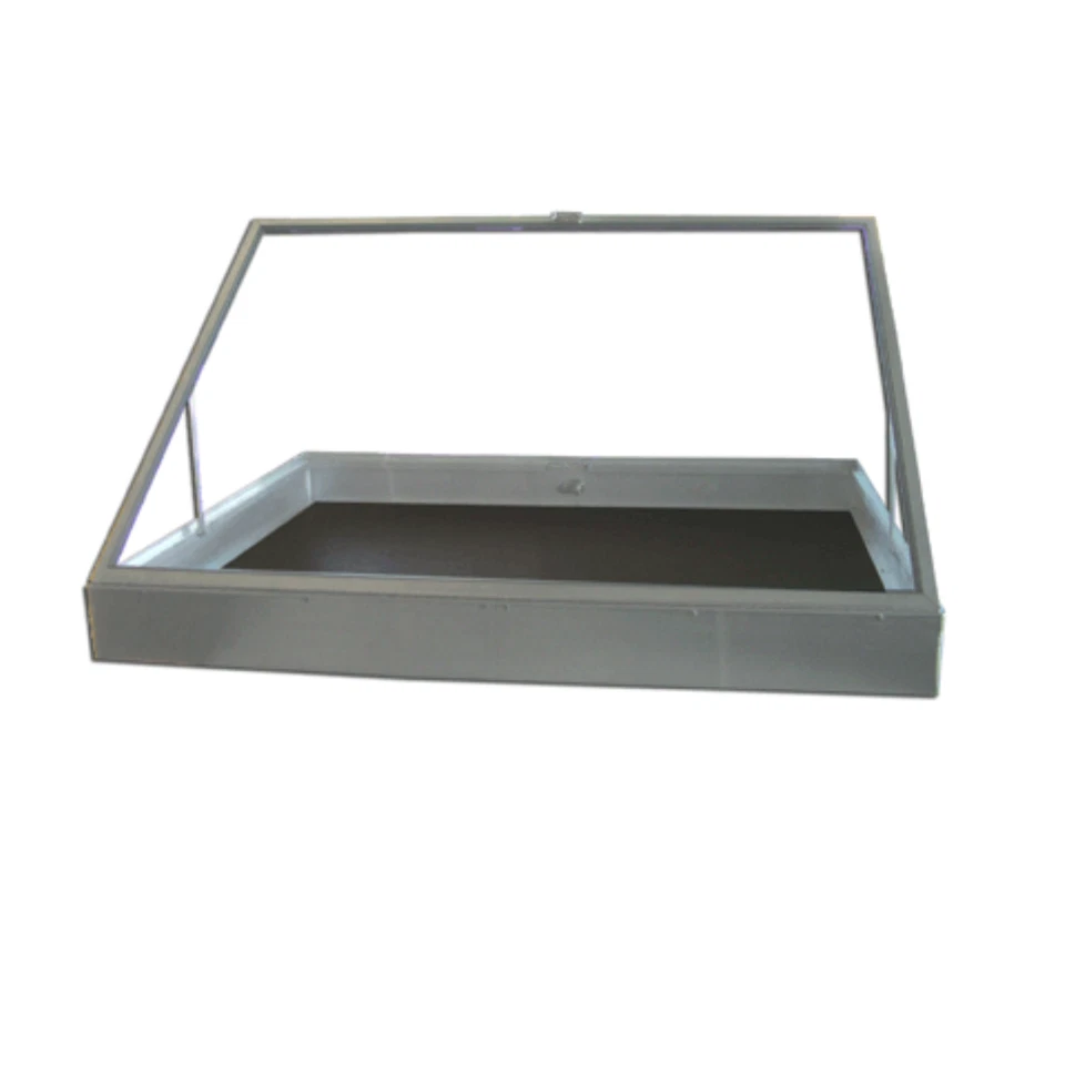 Aluminum Arizona SILVER  locking Portable Display Case  for Jewelry Collector - Image 2 of 2