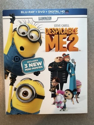 Despicable Me 2-Movie: Brand New, Sealed, Blu-Ray + DVD