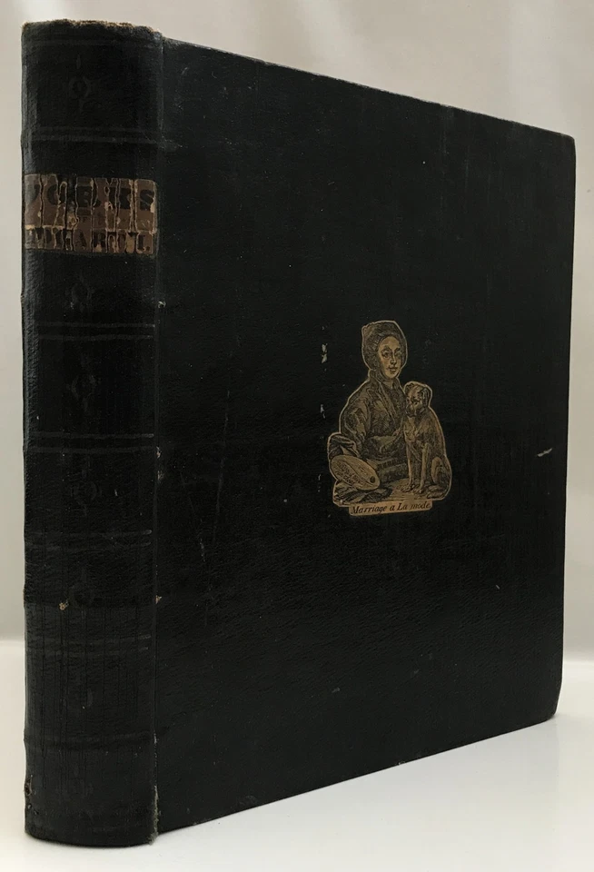 1833 Trusler WORKS OF WILLIAM HOGARTH Engravings Moral Tendency 74 PLATES - Image 2 of 4