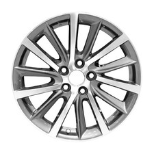 18x7.5 14 Spoke Alloy Wheel Machined Painted Medium Charcoal 560-75214 18x7.5 14 Spoke Alloy Wheel Machined Painted Medium Charcoal 560-75214