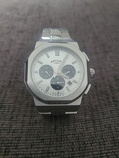 Image of GB05450/59 Rotary Gents Regent Chronograph S/S Bracelet Watch .