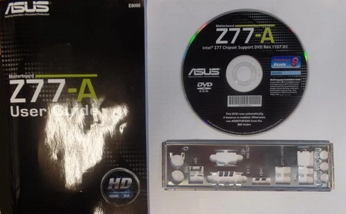 ASUS Z77-A - Handbuch - Blende - Treiber CD #304525