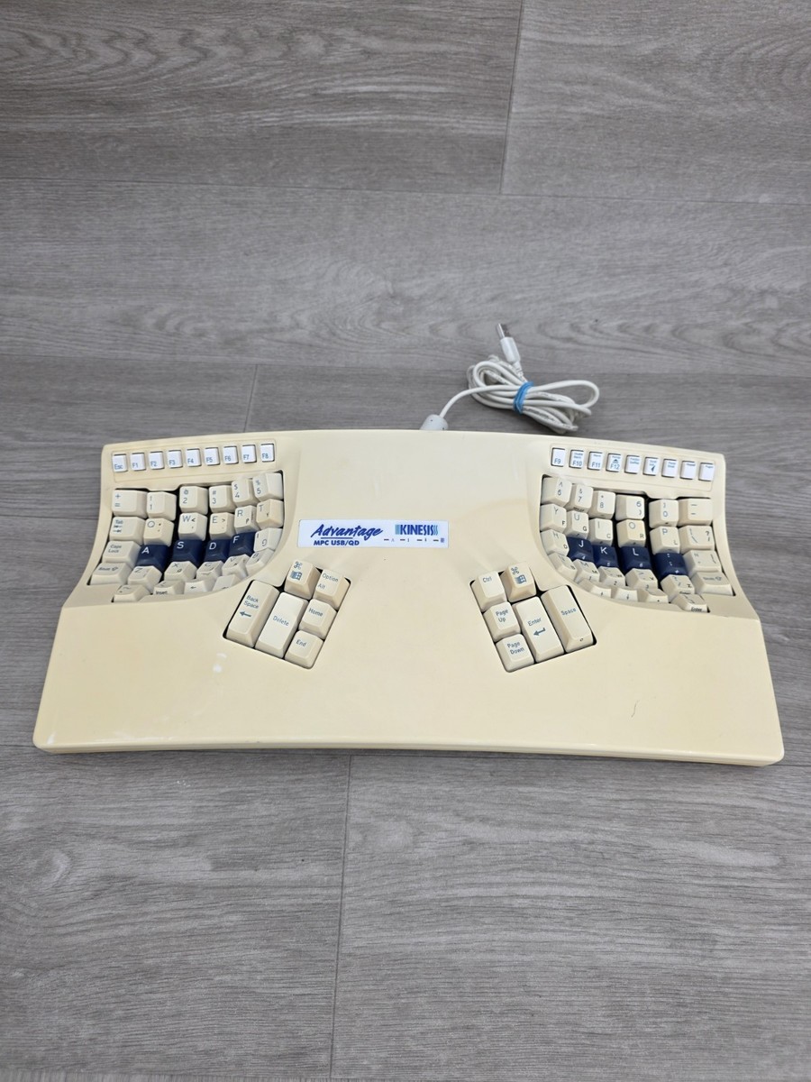 Kinesis Advantage Keyboard KB500 USB/QD Ergonomic Keyboard Beige