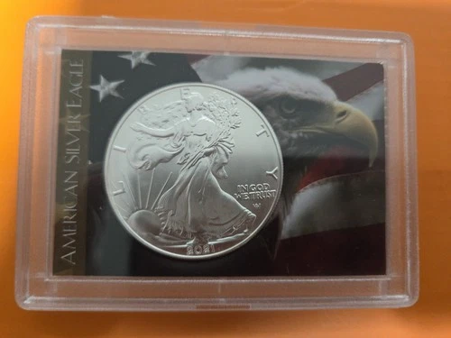 2021 AMERICAN EAGLE 1 OUNCE .999 FINE SILVER DOLLAR COIN USA STATUE OF LIBERTY