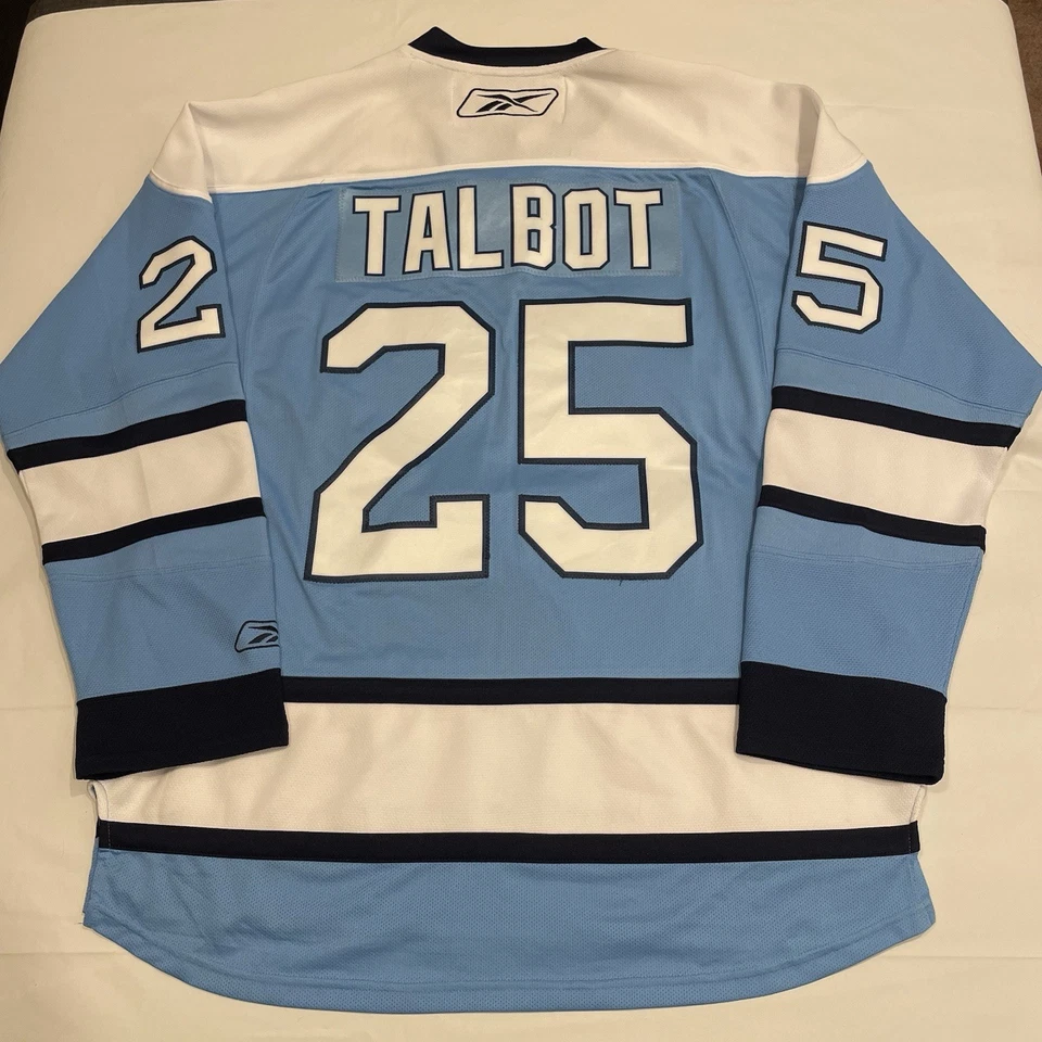 Camiseta deportiva de hockey Reebok Max Talbot Pittsburgh Penguins 2008 NHL azul alternativa XL Foto 2 de 4