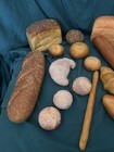 Lot Of 15 fake bread Food Props Faux  — photo 4