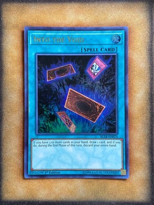 Yugioh Into the Void BLLR-EN074 Ultra Rare 1st Ed NM