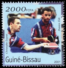 GUINEA BISSAU BL 314a - Sydney Olympics "Table Tennis" (pb60417)