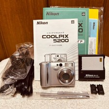 Nikon COOLPIX 5200 Compact Digital Camera with Strap Charger and Manual
