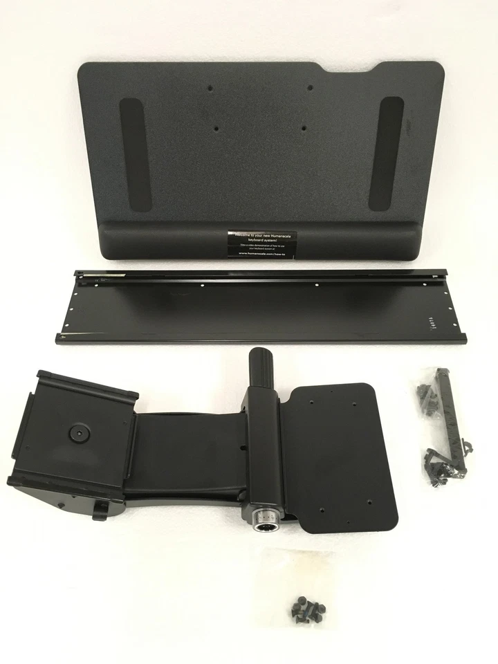 NEW Humanscale HSKBS0514 Black Keyboard and Mouse Tray Adjustable Mount, QTY - Image 3 of 4
