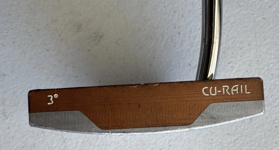 Copper Stix CU-RAIL Mallet Putter By Bruce Sizemore 250 of 1998, Limited Edition - Image 2 of 4