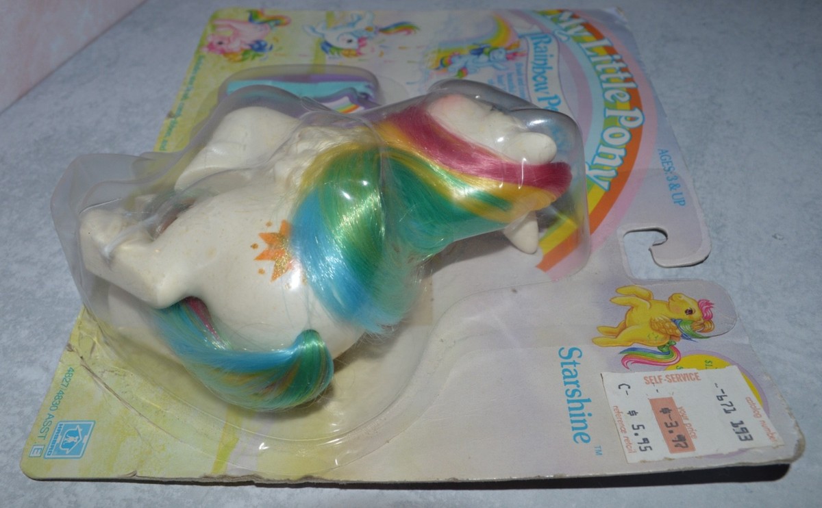 My Little Pony MOC Starshine rainbow MLP G1 vintage 80's | eBay